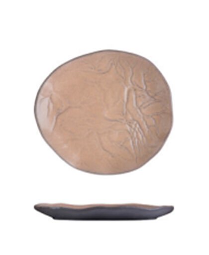 Taupe Sonnet Düz Tabak 15 cm