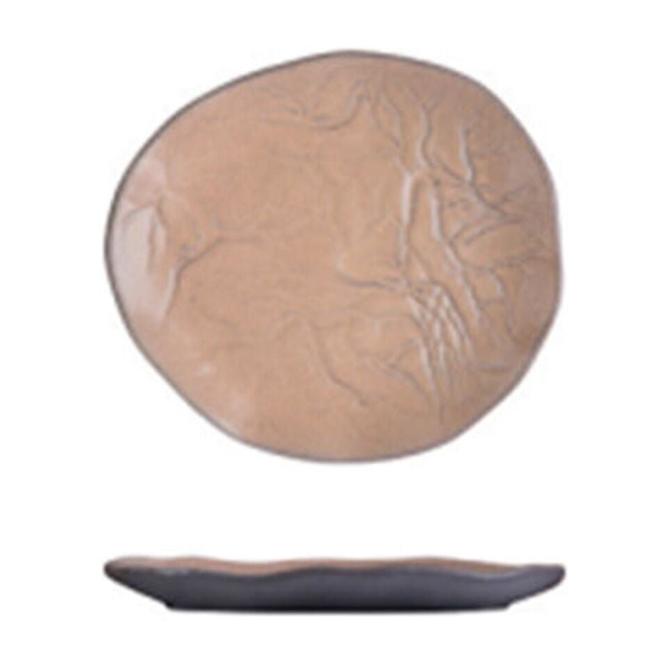 Taupe Sonnet Düz Tabak 15 cm