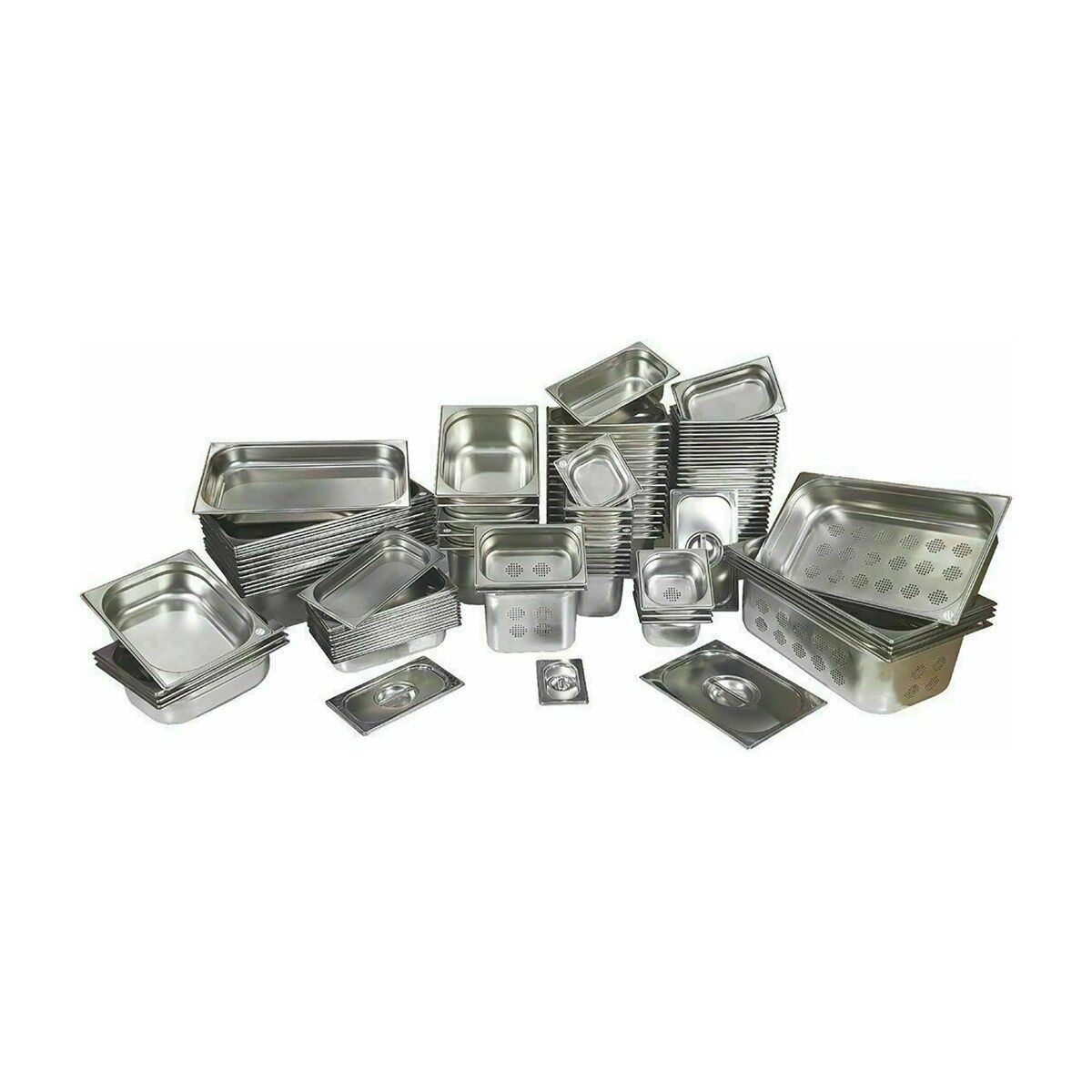 Delikli Gastronorm Küvet GN (1/1 40 MM