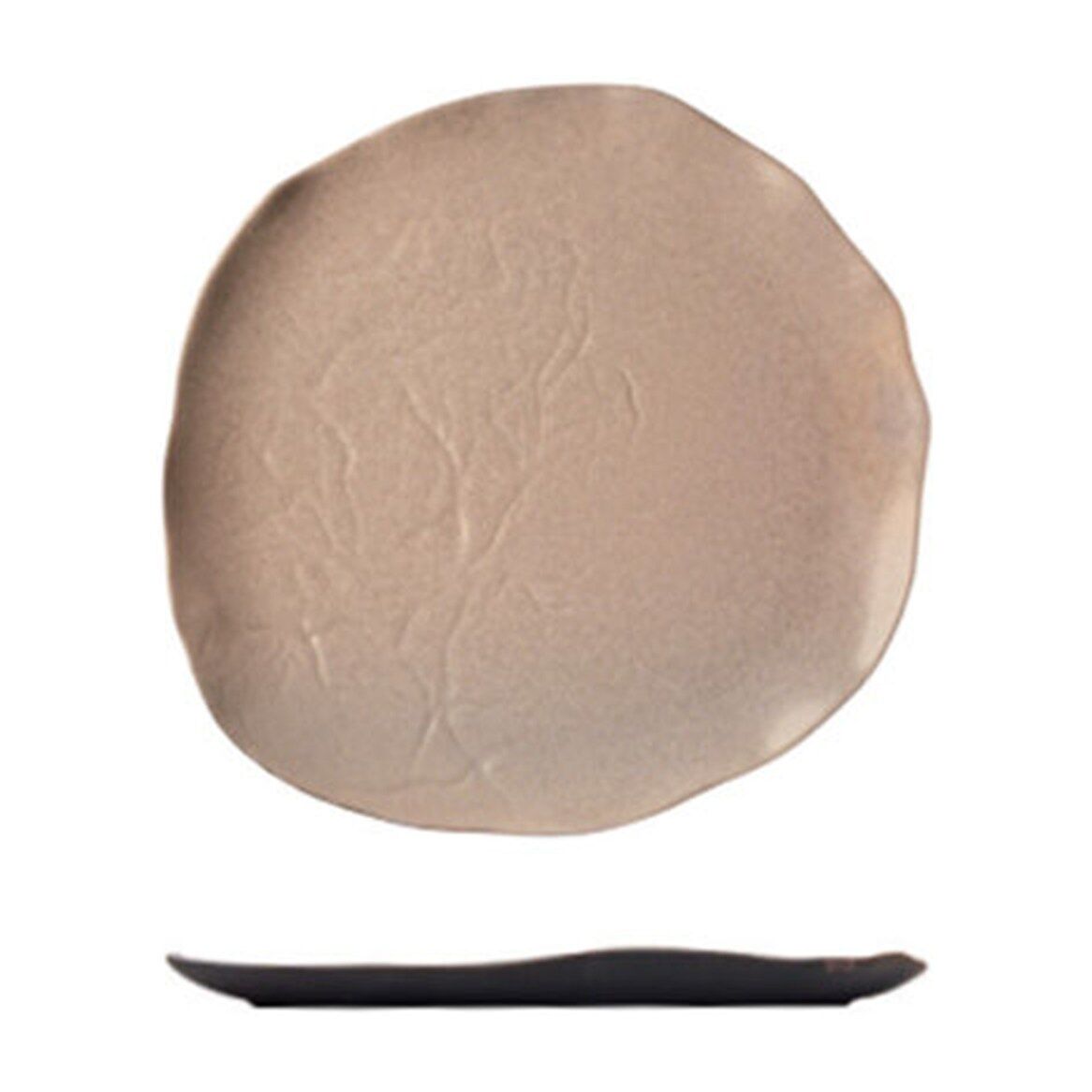 Taupe Sonnet Düz Tabak 29 cm