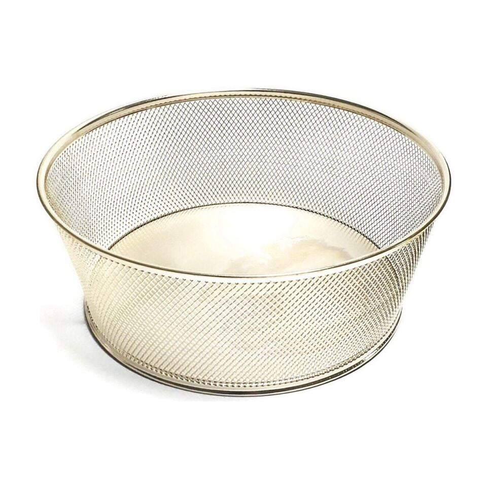 Tel Sepet 24 Cm Gümüş (5 Adet)