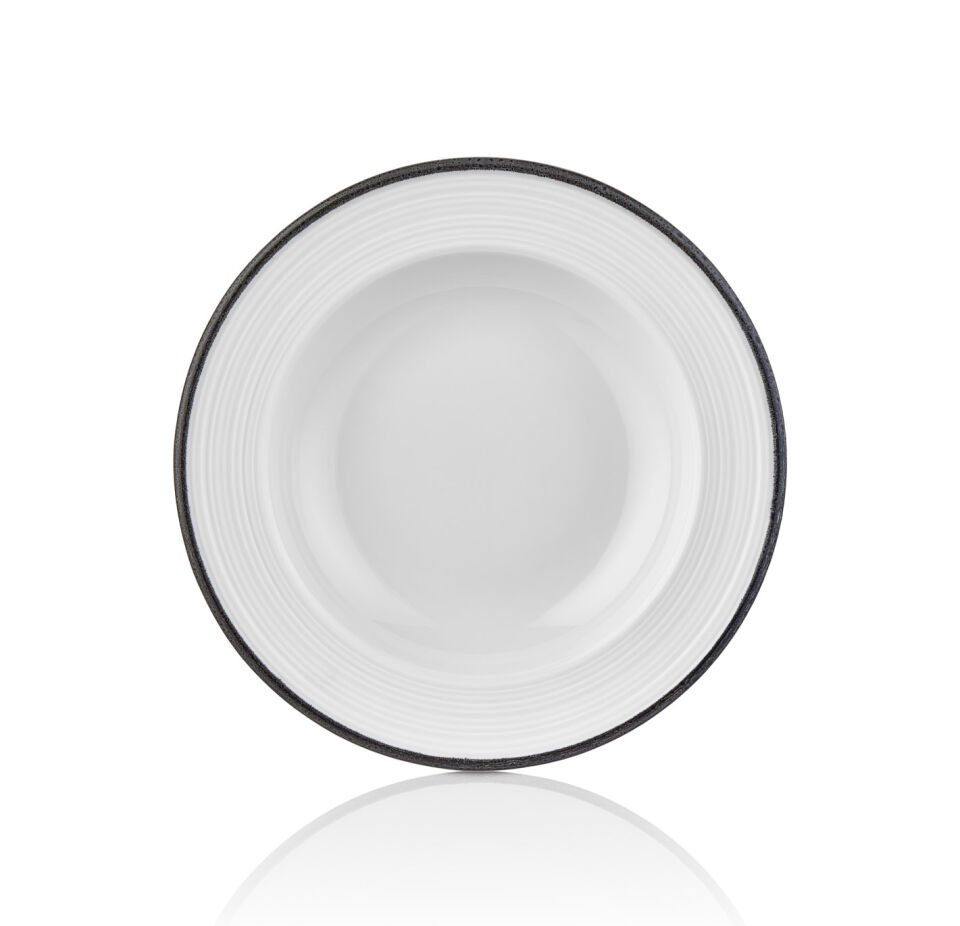 By Bone  Beyaz Gastro Düz Tabak 24 Cm