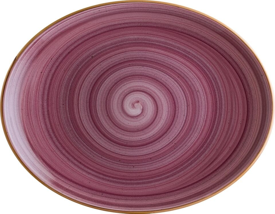 Aura Blackberry Moove Oval Tabak 31*24 Cm