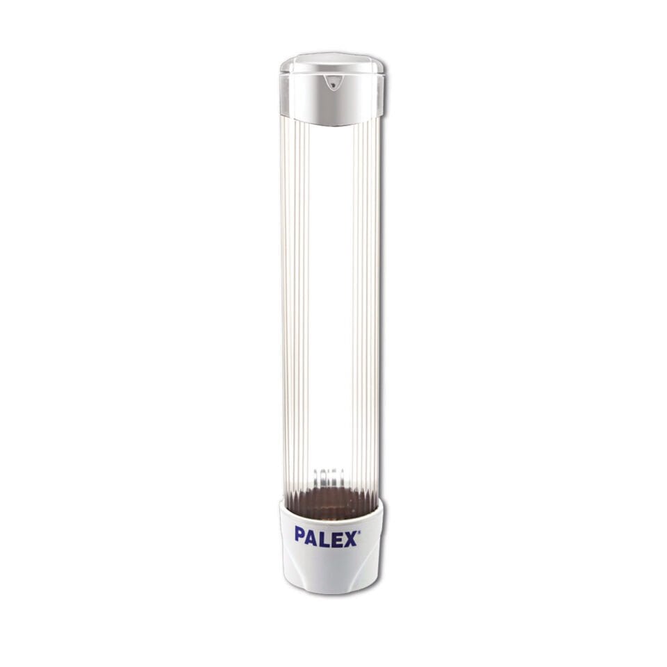 Plastik Bardak Dispenseri Vidalı (Beyaz)