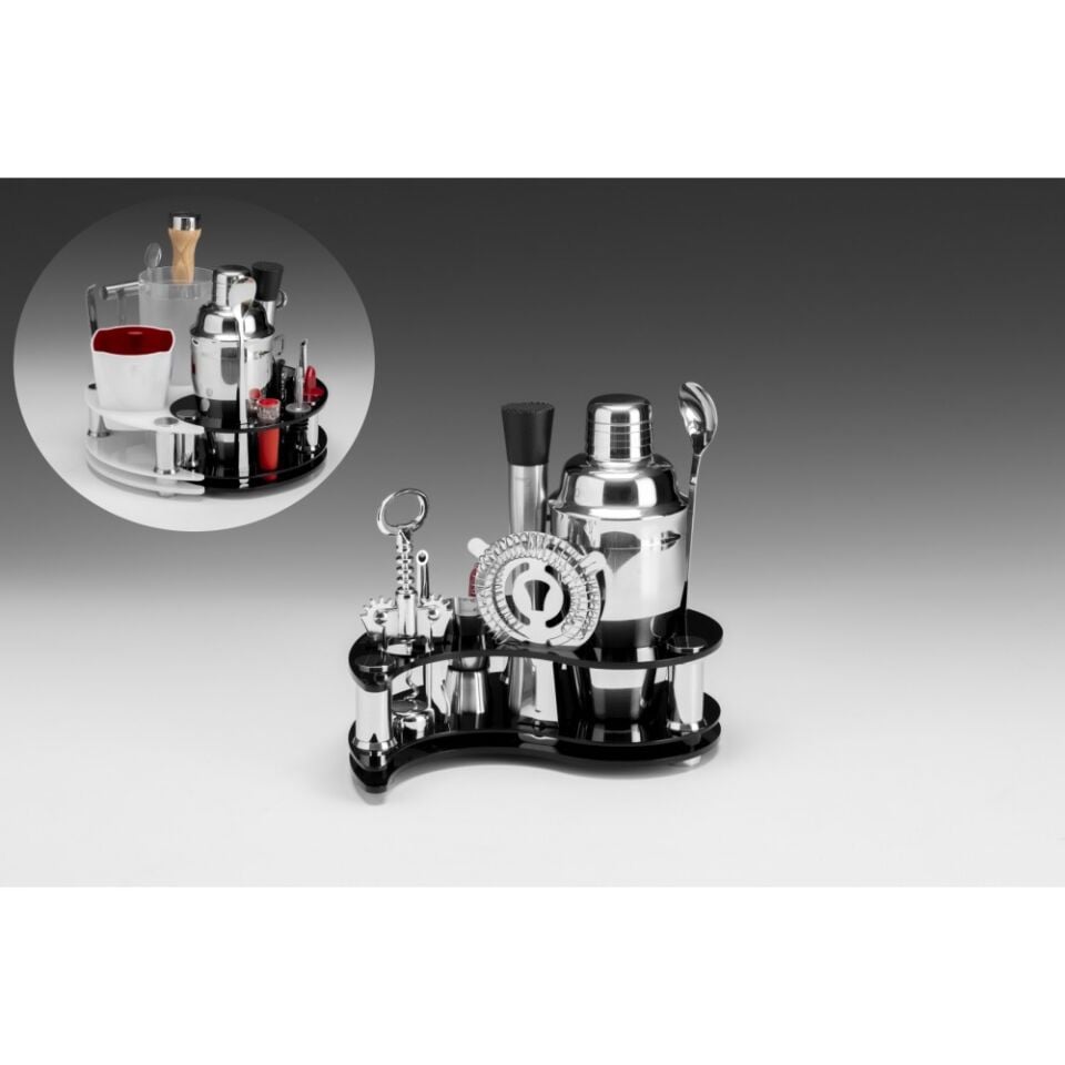 Akrilik Bar Seti Yinyang Model 12 Parça