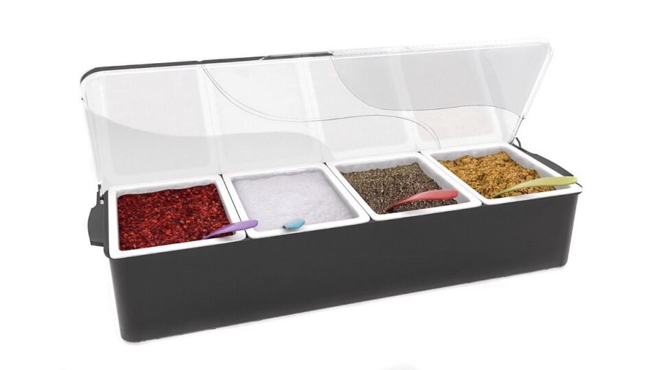 Bar Konteyner 4 Bölmeli