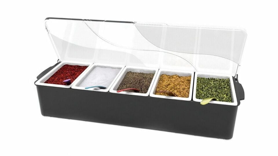 Bar Konteyner 5 Bölmeli