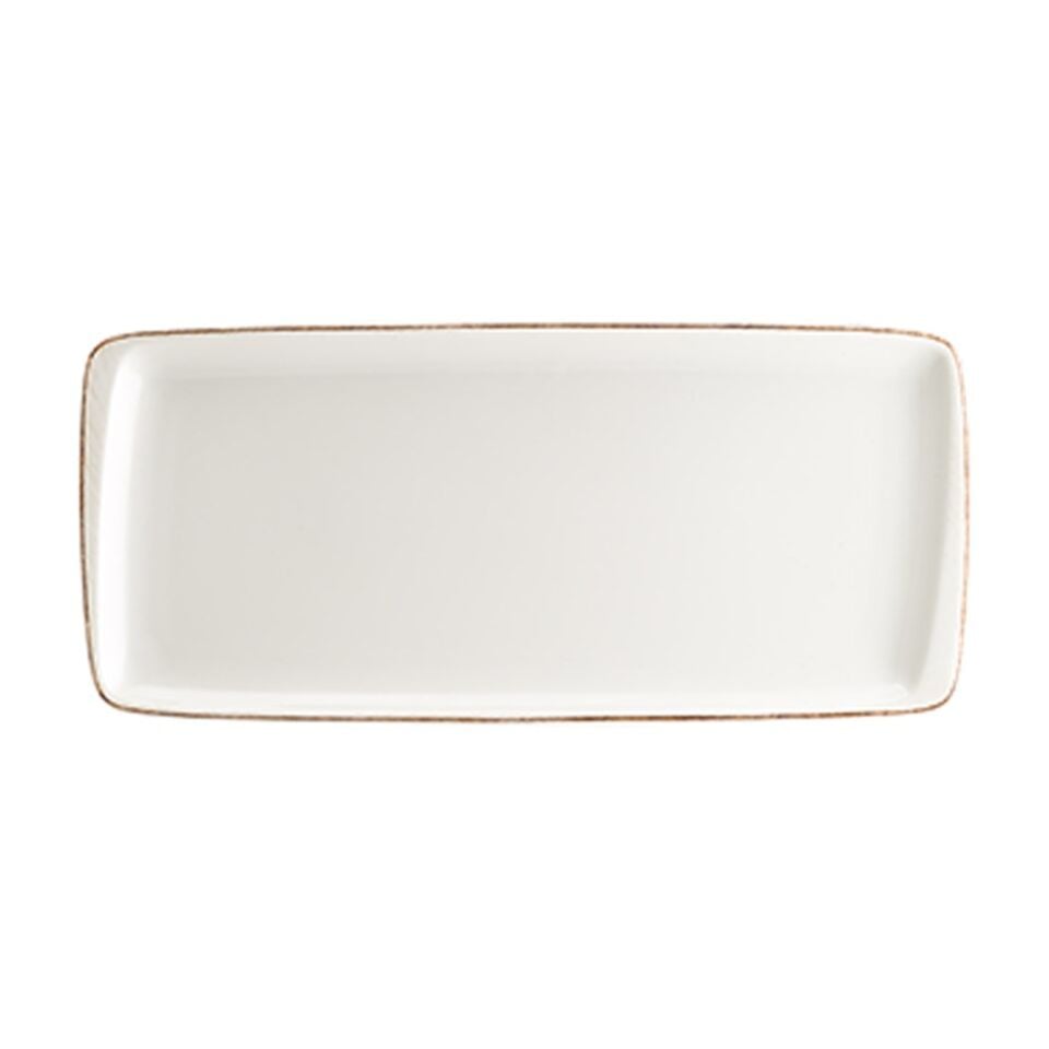 Retro Moove Dikdörtgen Tabak 34*16 Cm