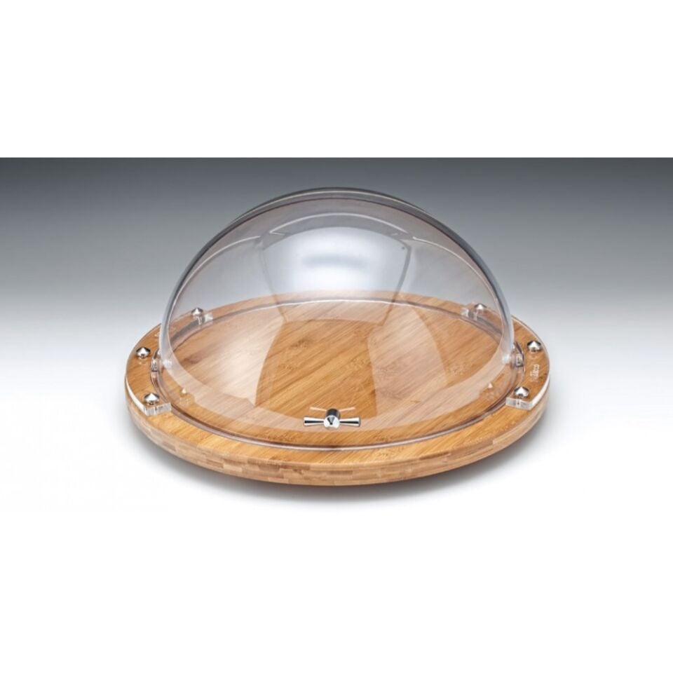 Ahşap Tepsili Roll Top Kapaklı Teşhir Tepsisi