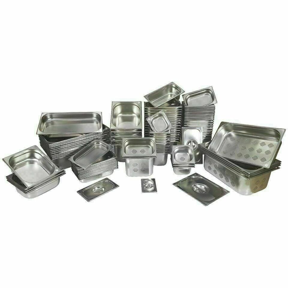 Delikli Gastronorm Küvet GN (2/3 100 MM)