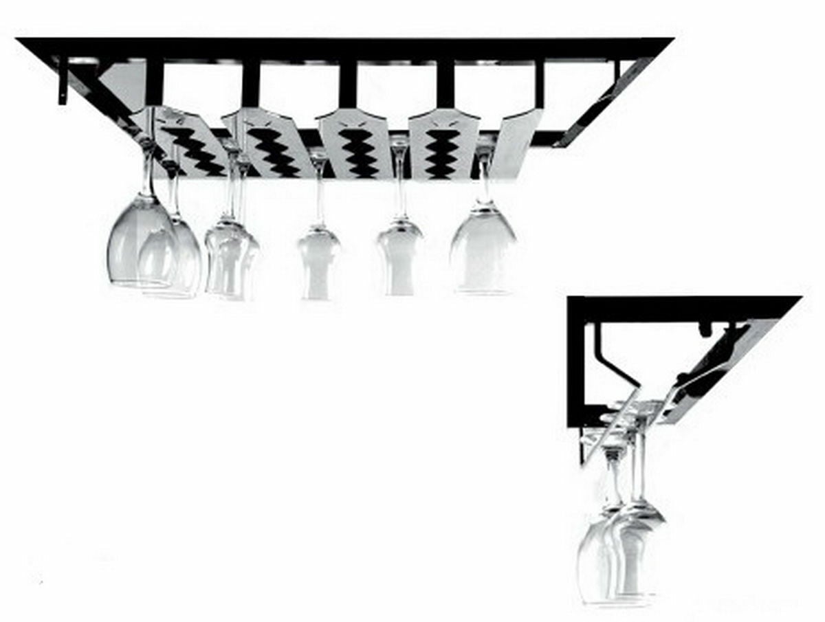 Krom Ayaklı Bardak Askı 50*50 Cm