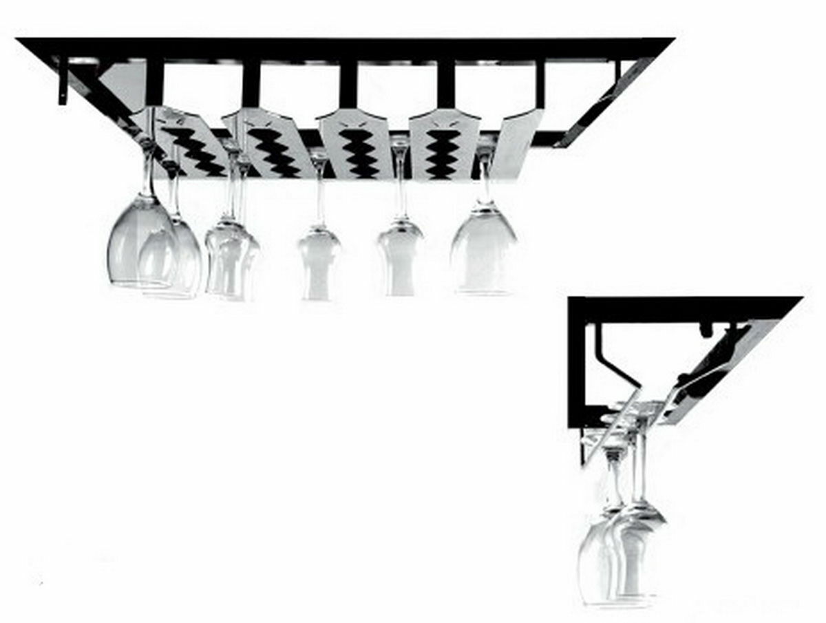 Krom Ayaklı Bardak Askı 50*50 Cm