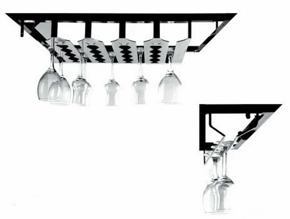 Krom Ayaklı Bardak Askı 50*50 Cm