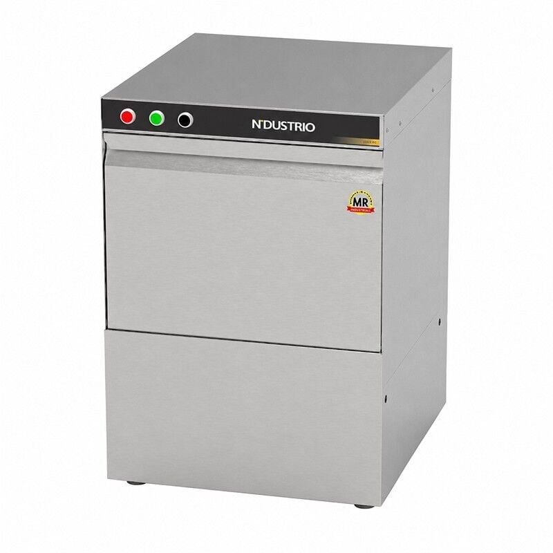 Tezgah Altı Bulaşık Makinesi- 500 Tabak/Saat Drenaj Pompalı ve Parlatıcı Pompalı, Boyler ve Tank Termometreli