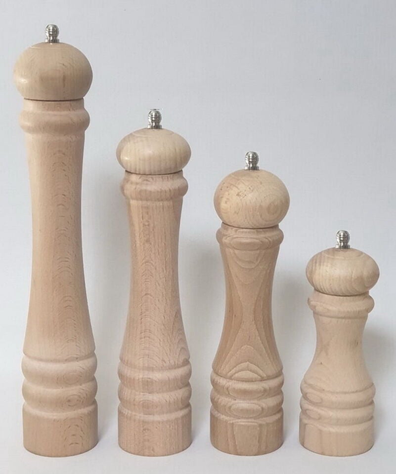 Karabiber Tuz Değirmeni 15 Cm Kahve