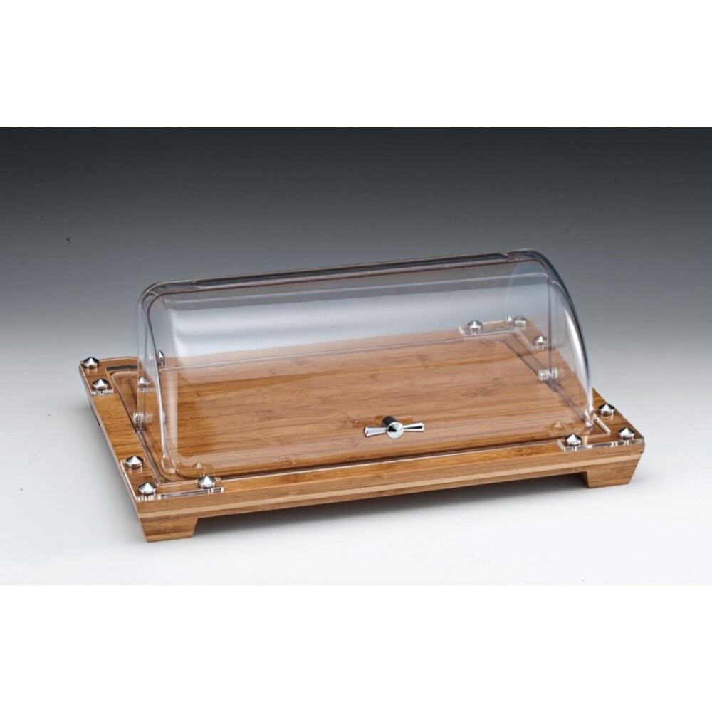 Ahşap Tepsili Roll Top Kapaklı Teşhir Standı