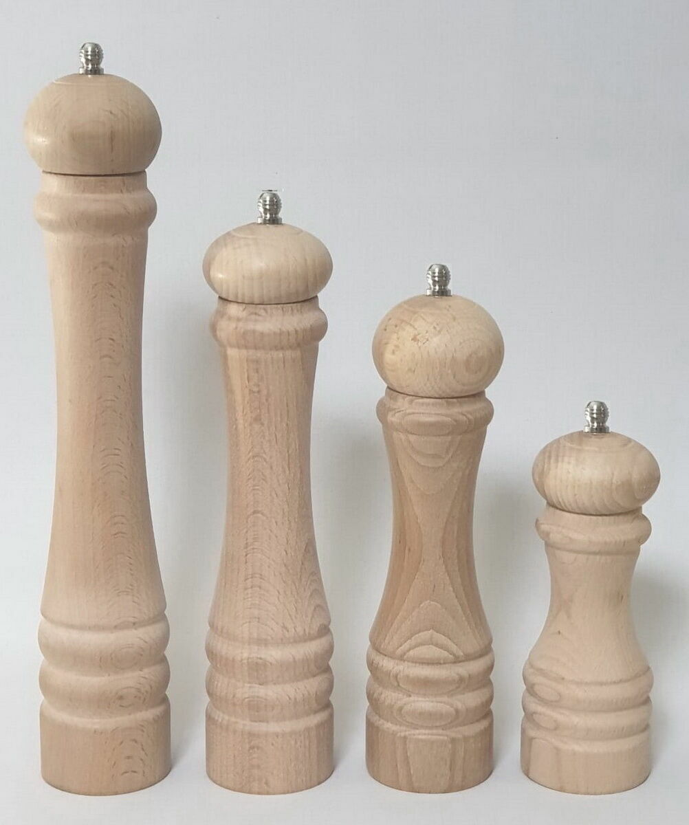 Karabiber Tuz Değirmeni 20 Cm Siyah