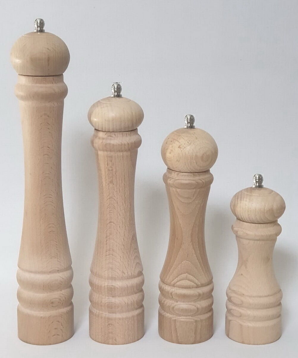 Karabiber Tuz Değirmeni 20 Cm Kahve