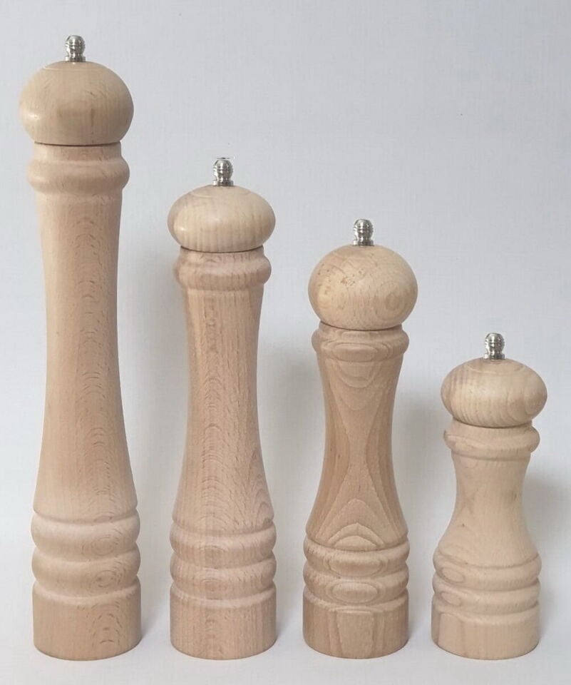 Karabiber Tuz Değirmeni 20 Cm Kahve