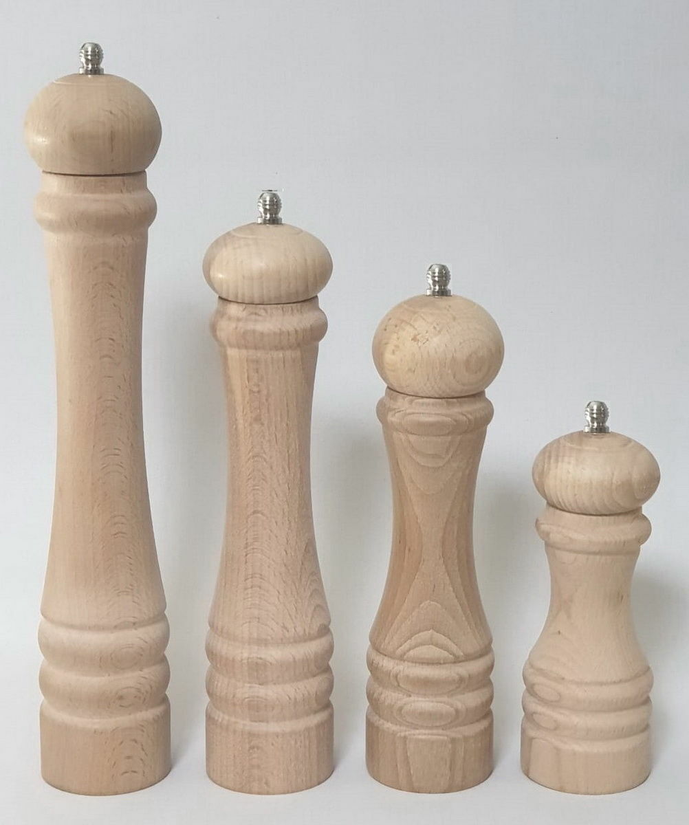 Karabiber Tuz Değirmeni 25 Cm Kahve