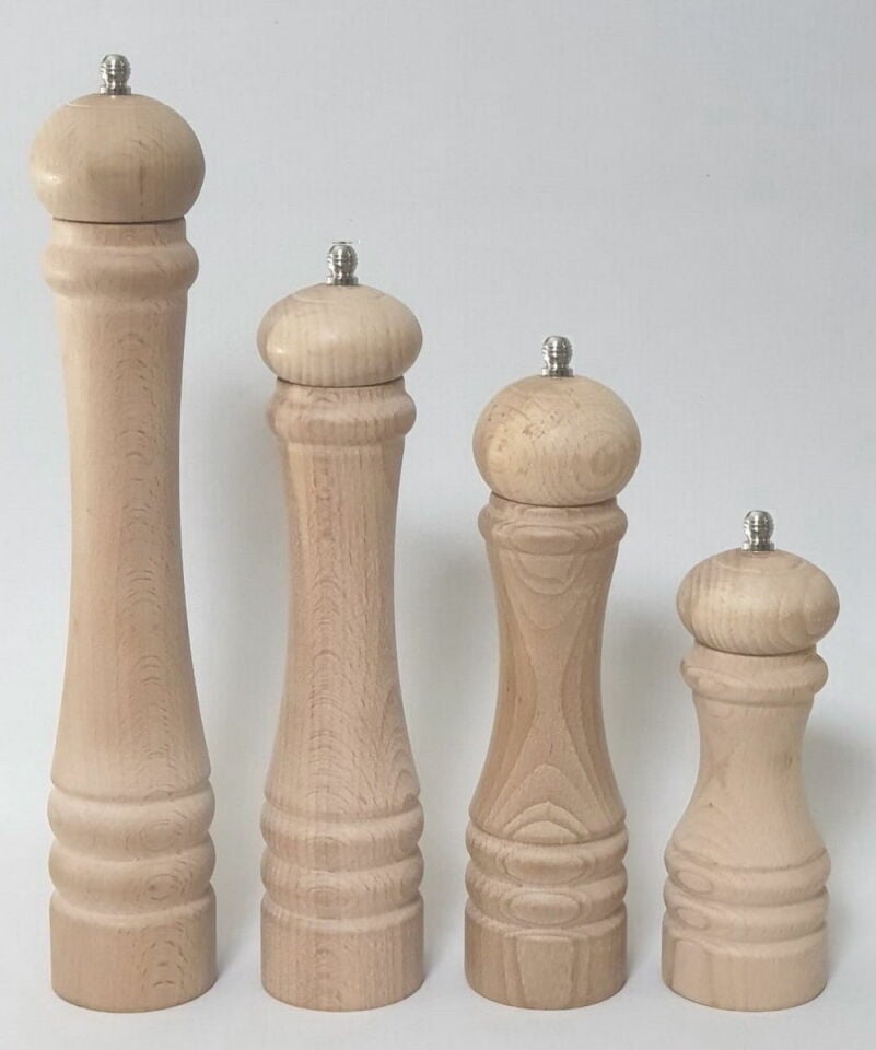 Karabiber Tuz Değirmeni 25 Cm Siyah