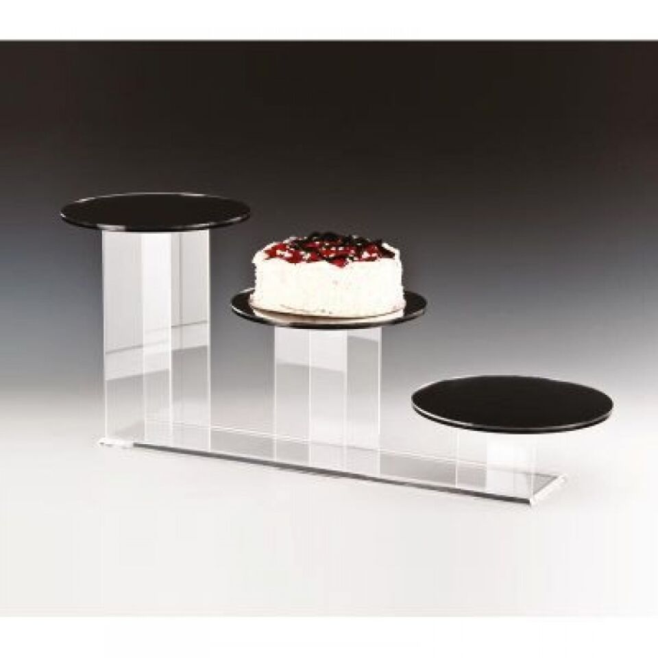 Merdiven Model Üçlü Teşhir Standı