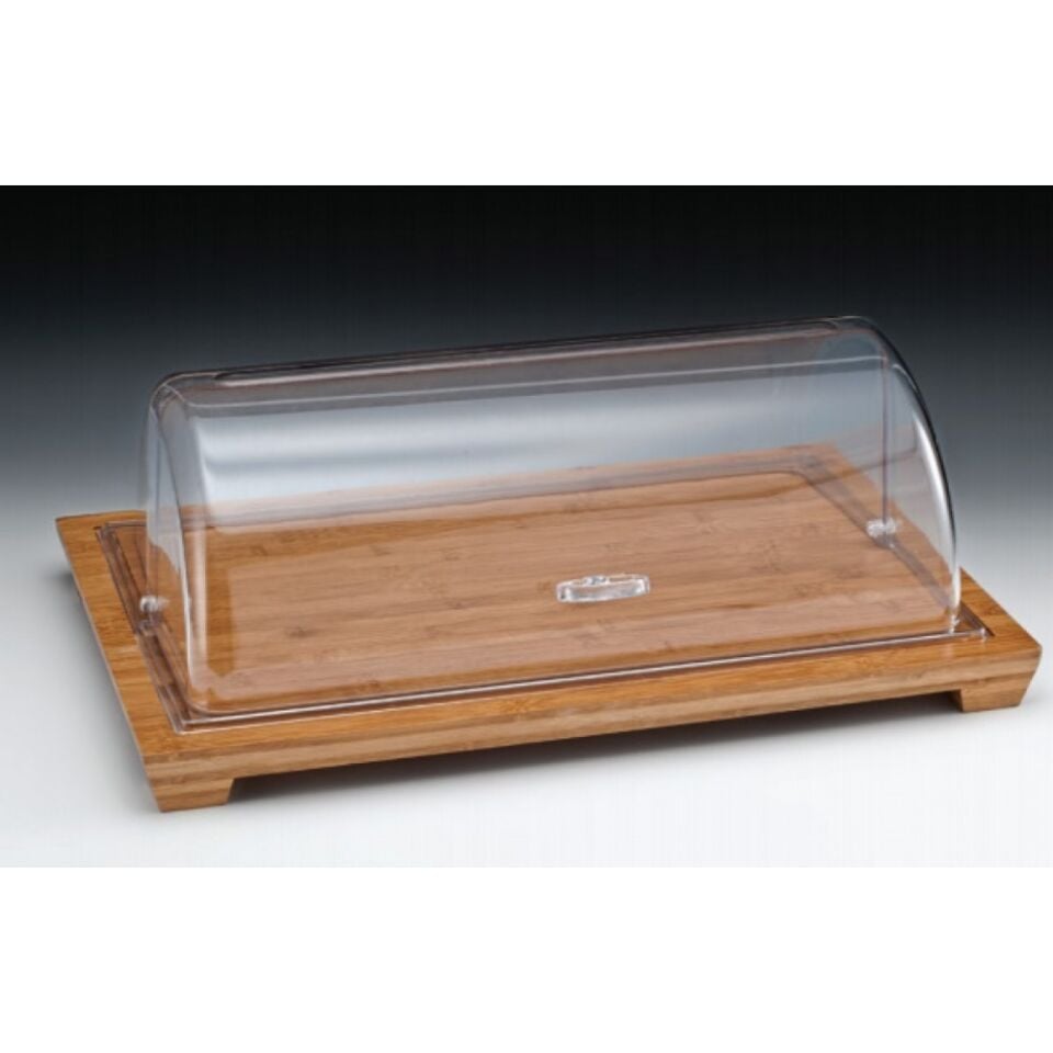 Ahşap Tepsili, Fanuslu Teşhir Standı