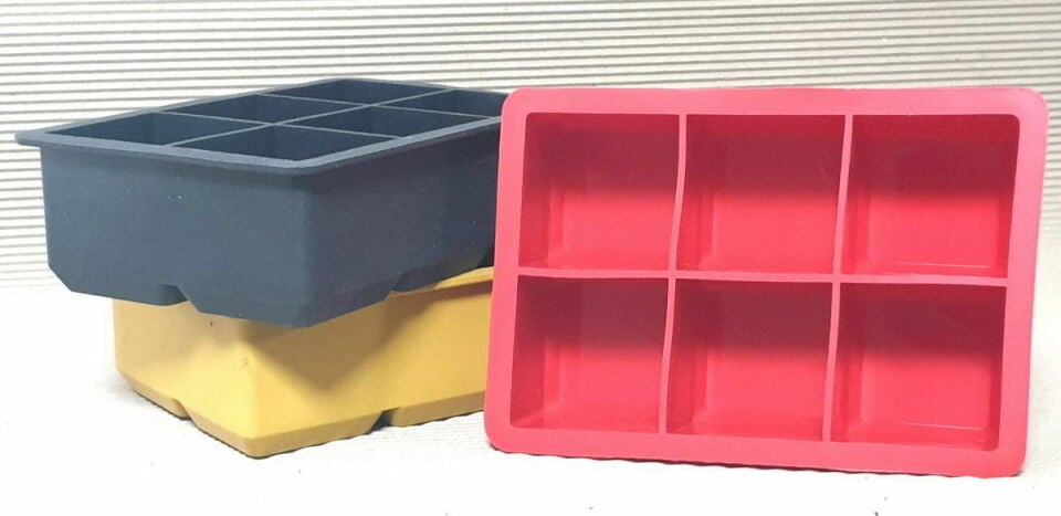 6'lı Küp Buz Kalıbı 5*5 Cm