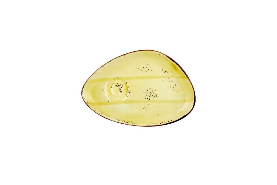 Sun Zest Çay Sunum Tabağı 25*17 Cm