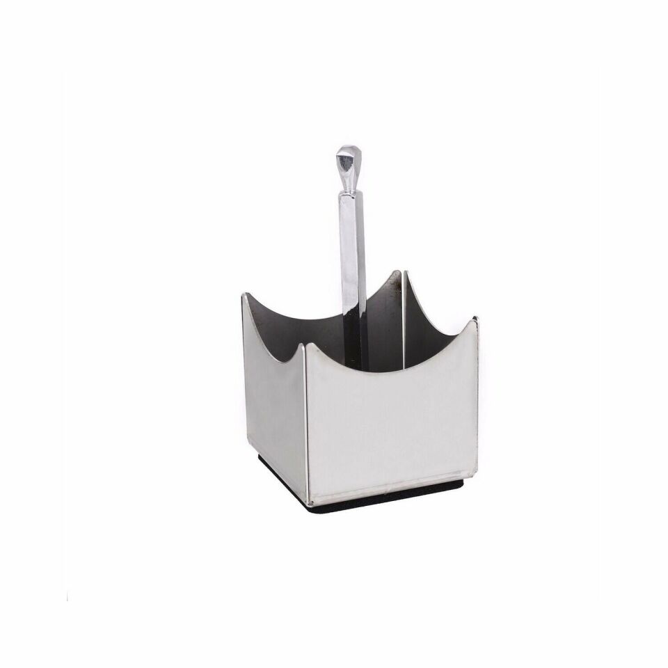 Saplı Kare Stick Şekerlik (2 Adet)