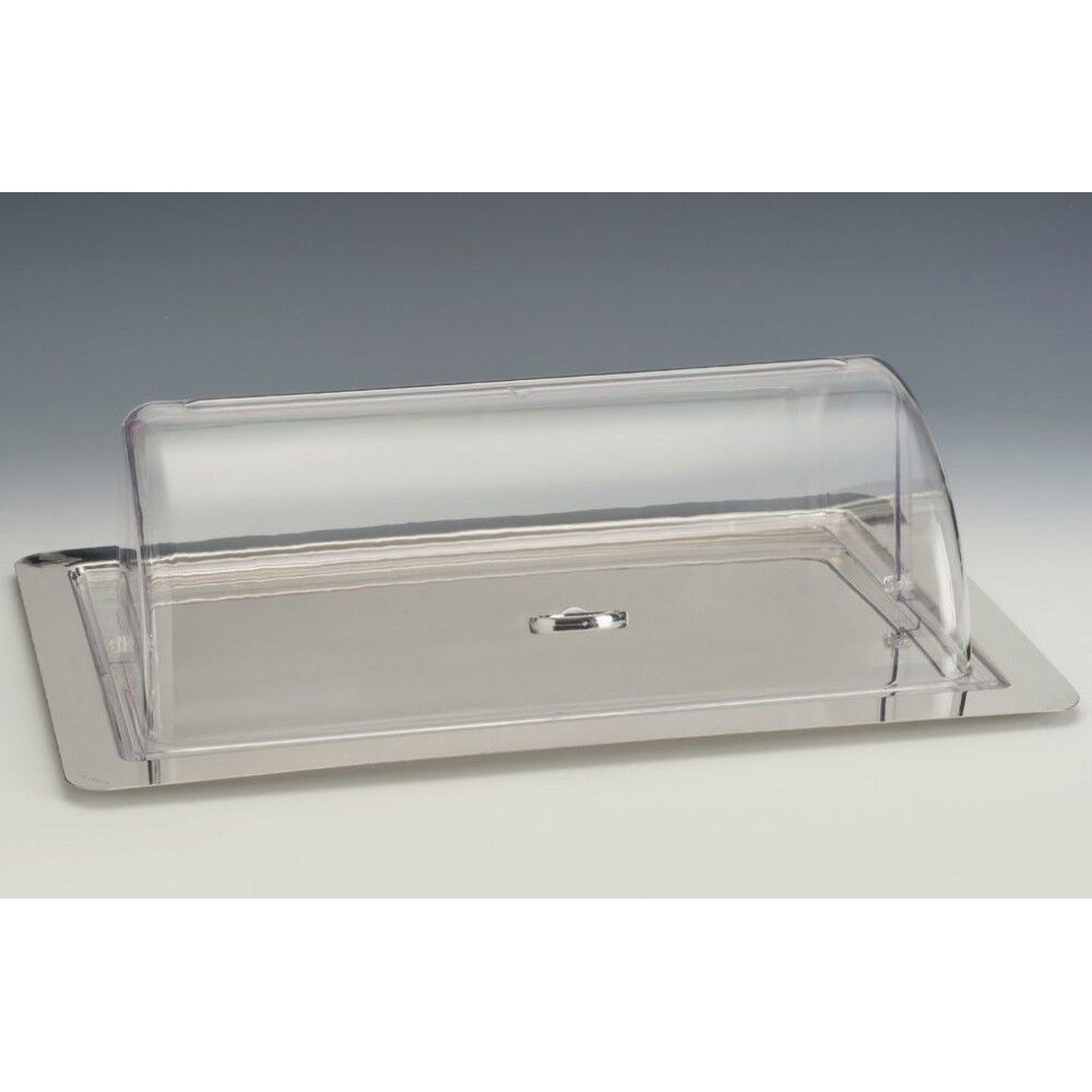 Çelik Tepsili Roll Top Kapaklı Fanus