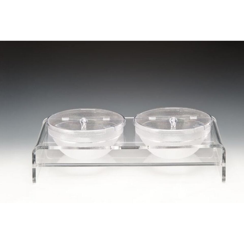 İkili Policarbon Kaseli Teşhir Standı