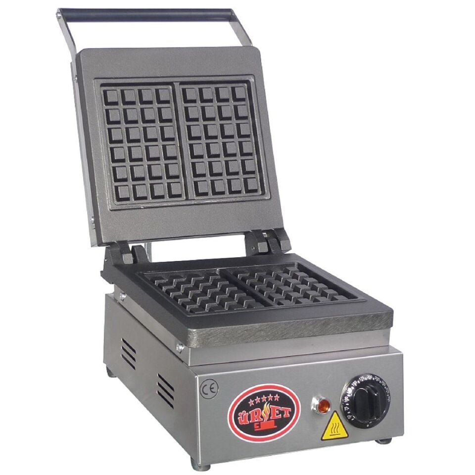 Üret Çelik Kare Waffle Makinesi