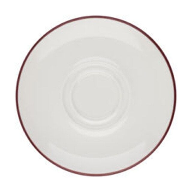 Modest Maroon Lona Konsome Tabağı 19 cm
