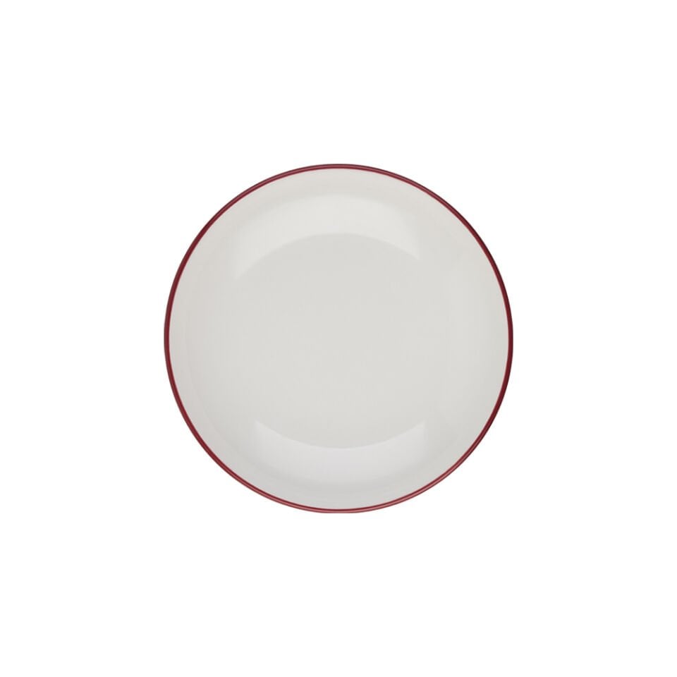 Modest Maroon Valle Çukur Tabak 20 cm 550 cc