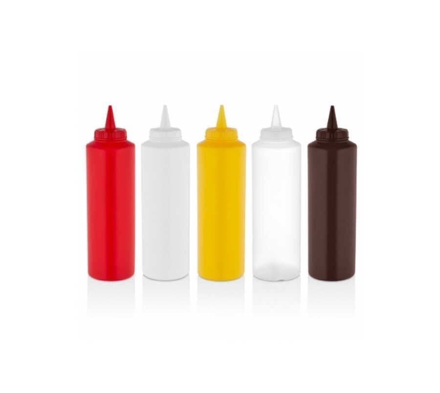 Gastroplast Kahverengi Sos Şişesi 500 ML (12 Adet)