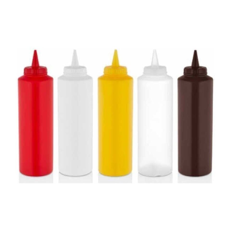 Gastroplast Kahverengi Sos Şişesi 500 ML (12 Adet)