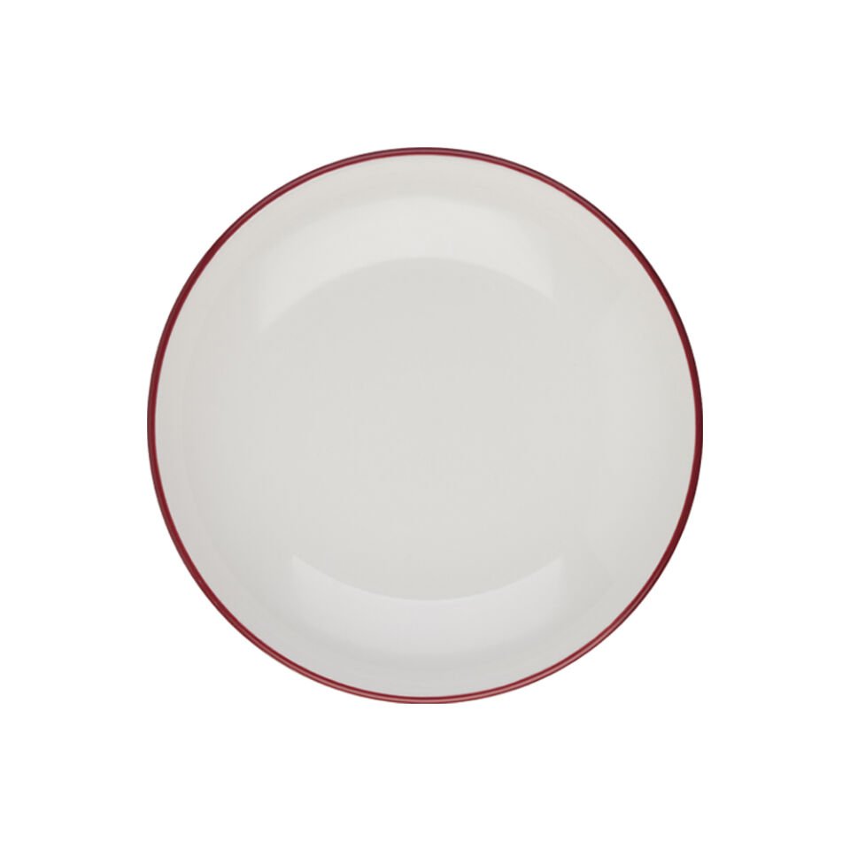 Modest Maroon Valle Çukur Tabak 25 cm 1140 cc