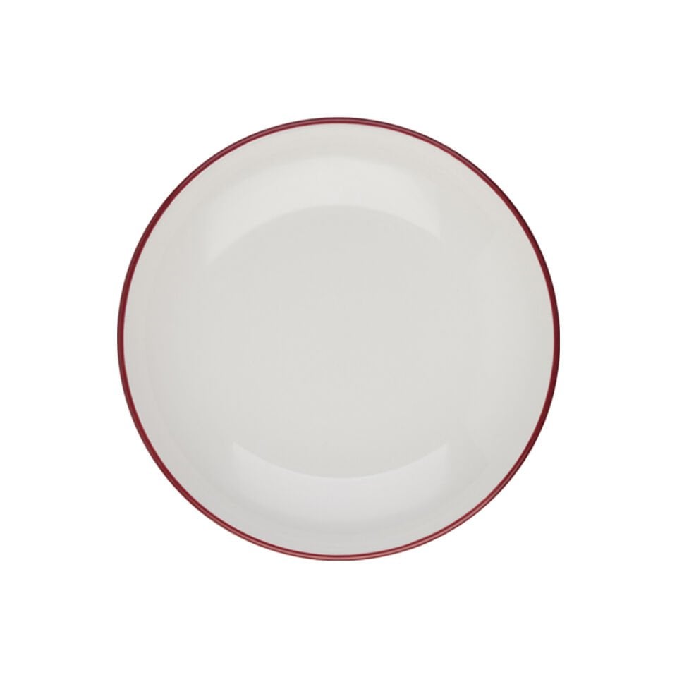 Modest Maroon Valle Çukur Tabak 25 cm 1140 cc