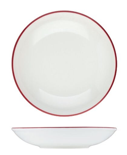 Modest Maroon Valle Çukur Tabak 30 cm 2000 cc