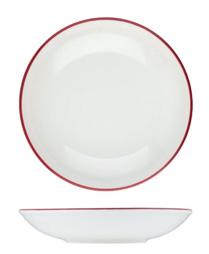 Modest Maroon Valle Çukur Tabak 30 cm 2000 cc