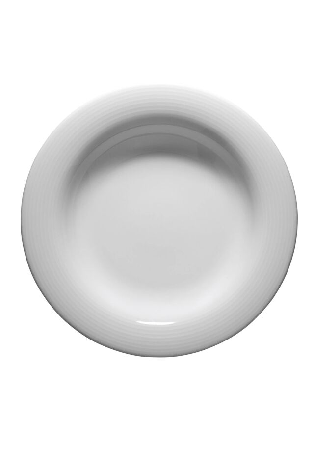 Dünya Dekorsuz Çukur Tabak 22 Cm