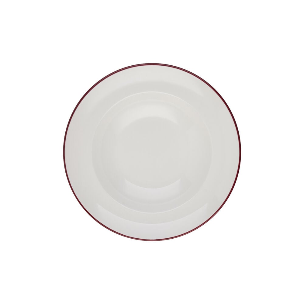 Modest Maroon Miro Çukur Tabak 20 cm 170 cc