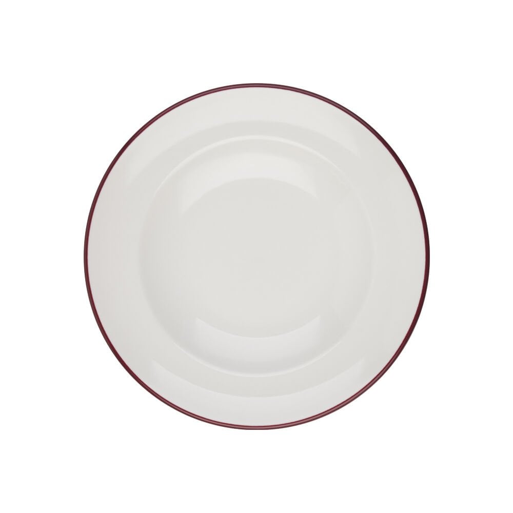 Modest Maroon Miro Çukur Tabak 25 cm 420 cc