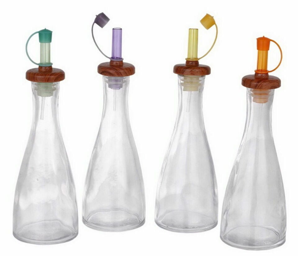 Ahşap Desen Konik Yağlık ve Sirkelik (12 Adet)