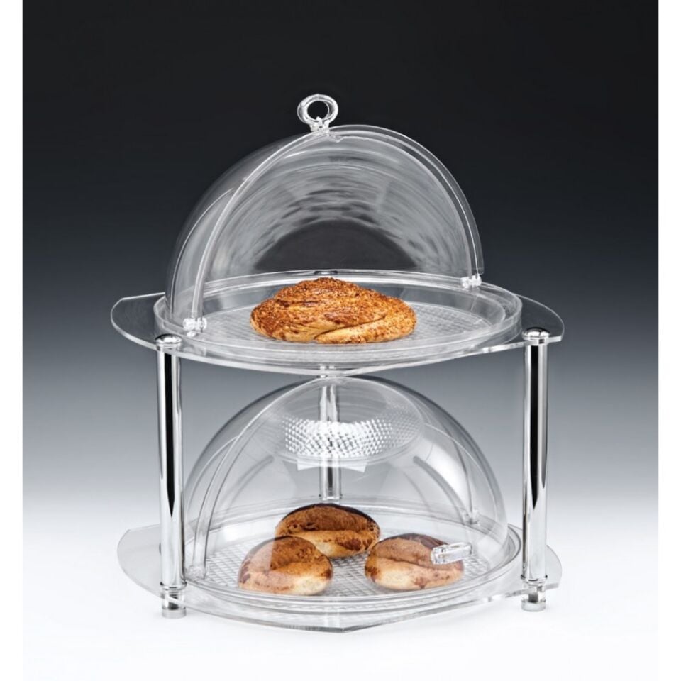 İki Katlı Fanuslu Teşhir Standı