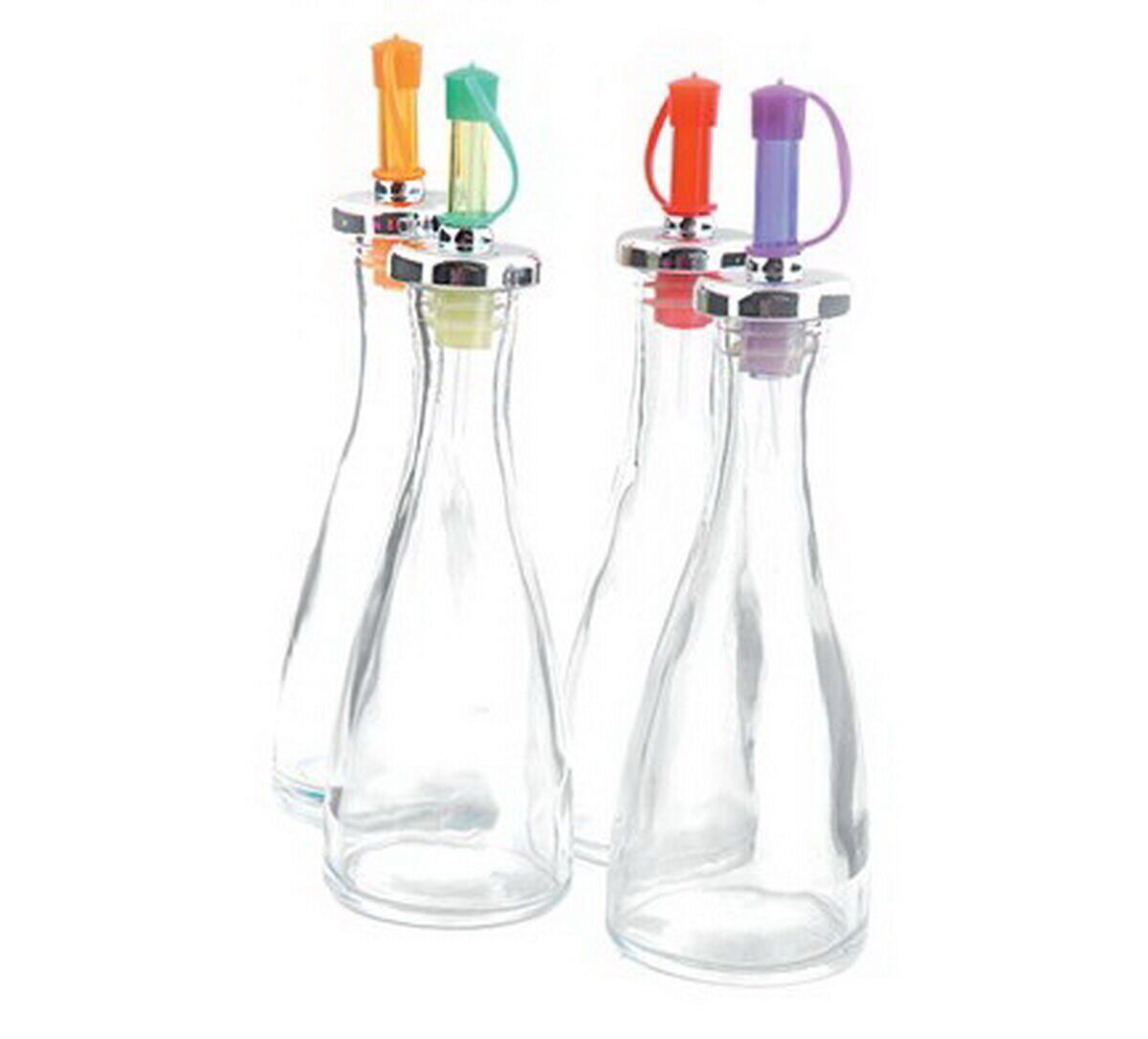 Krom-Plastik Uçlu Konik Yağlık ve Sirkelik (12 Adet)