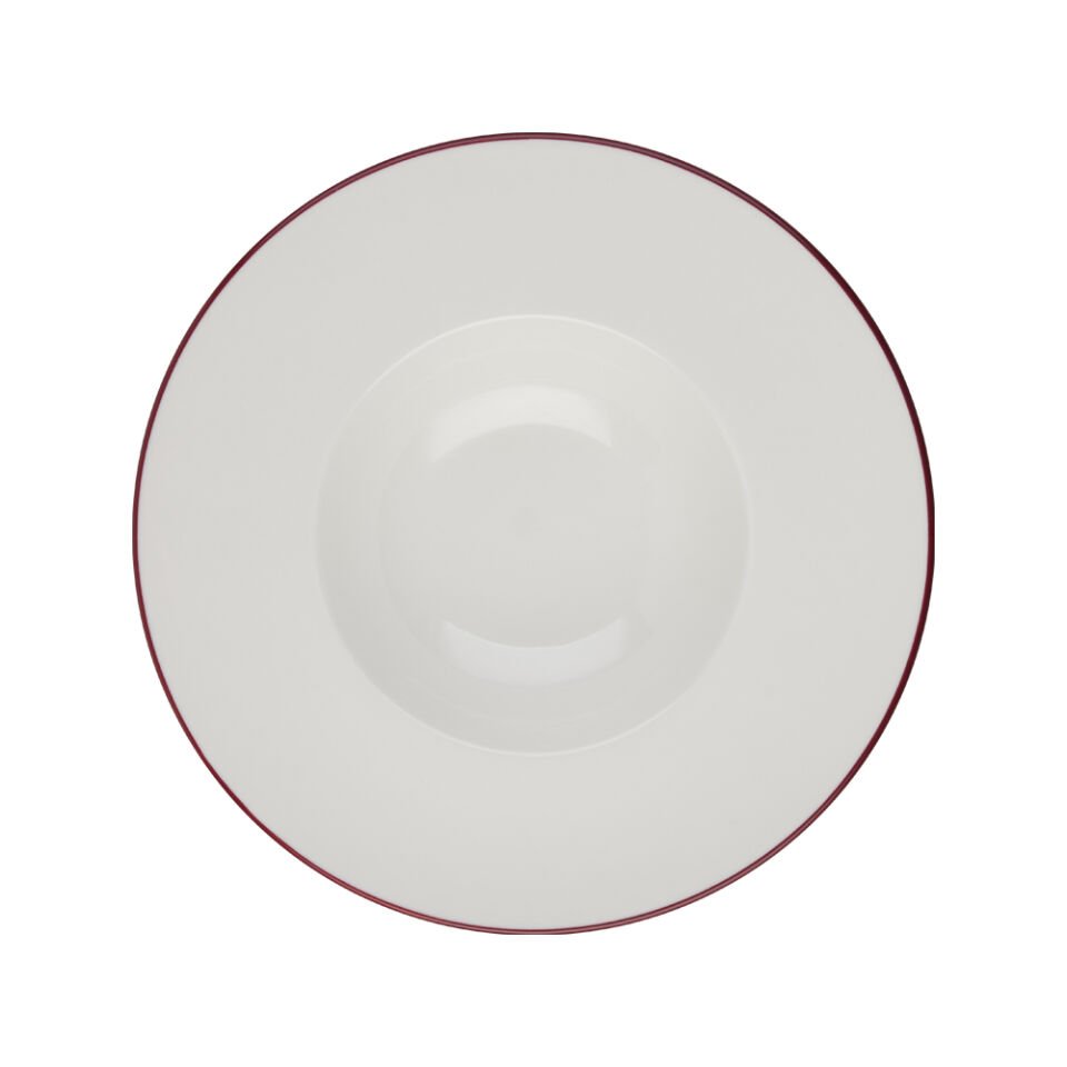 Modest Maroon Miro Çukur Tabak 29 cm 460 cc