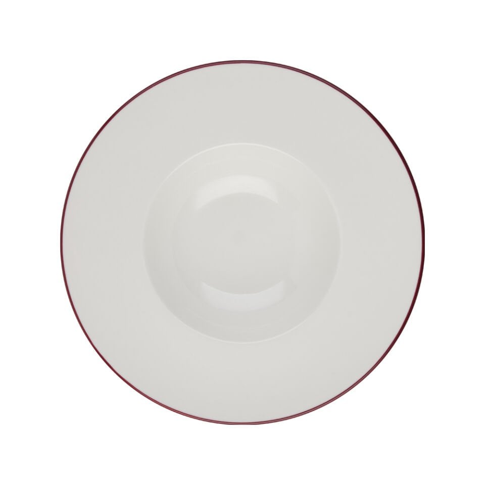 Modest Maroon Miro Çukur Tabak 29 cm 460 cc