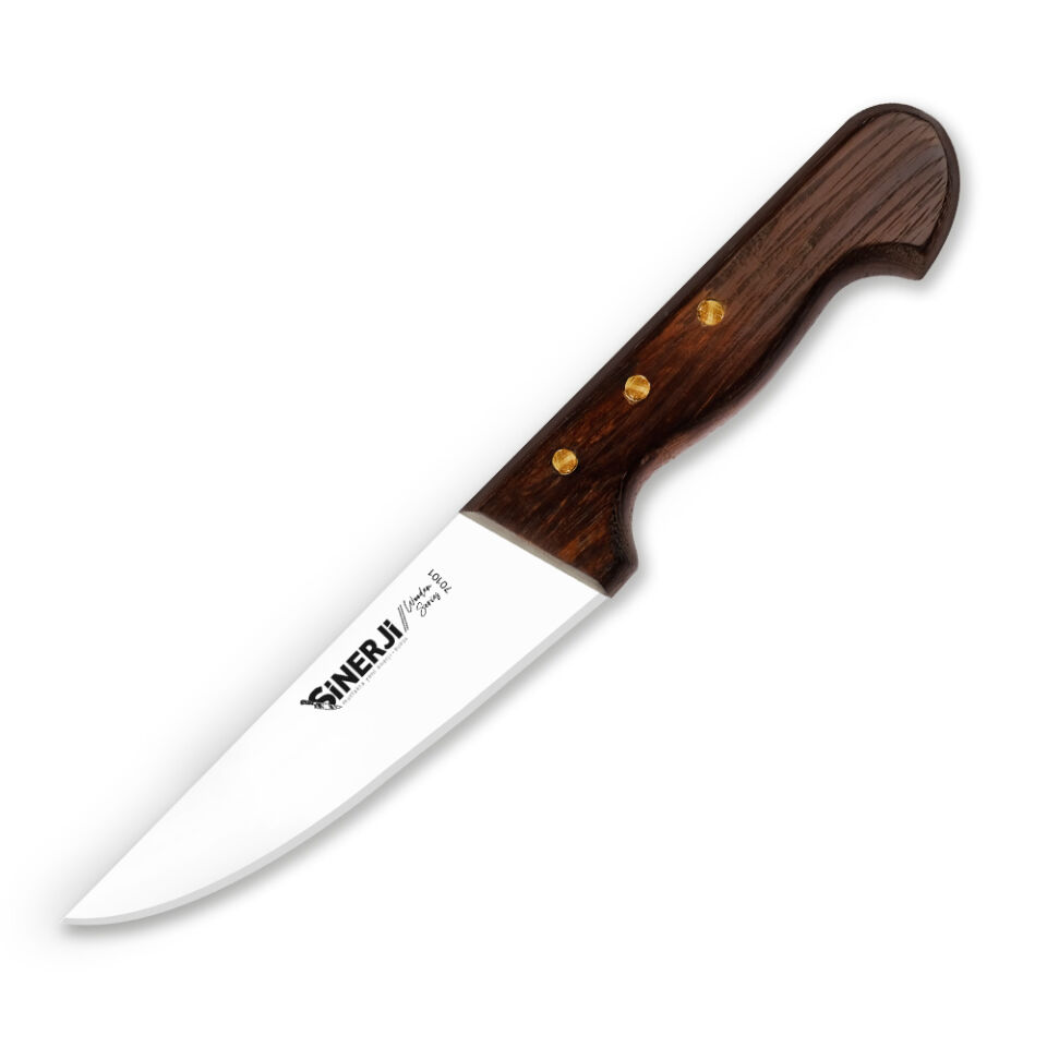 Wooden Venge Saplı Kasap Bıçağı 14,5 Cm